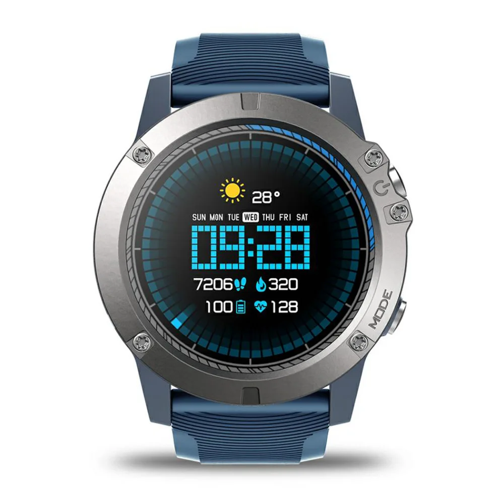 Zeblaze VIBE 3 PRO спортивные Смарт-часы мужские цветной сенсорный дисплей монитор сердечного ритма IP67 водонепроницаемые Смарт-часы для IOS Android
