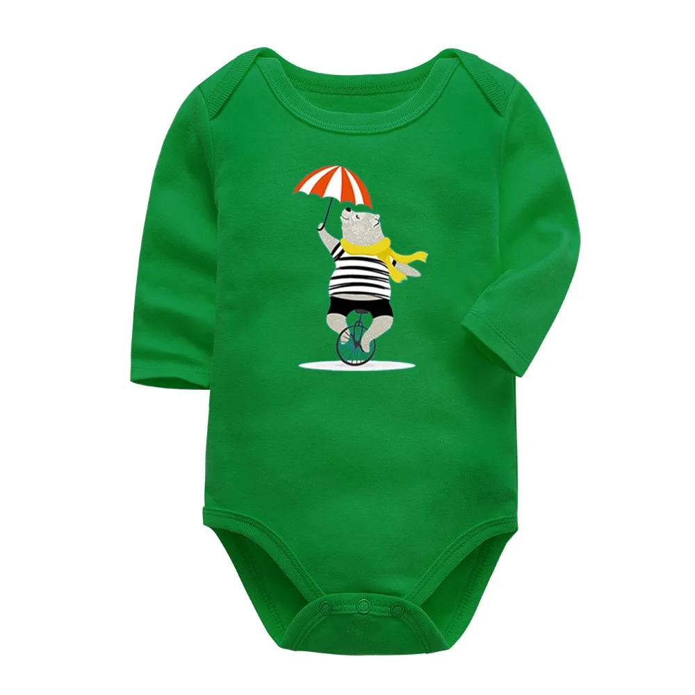 Baby clothes newborn girl romper long sleeve infant jumpsuit 100% cotton white 3 6 9 12 18 24 months baby boy clothing | Детская одежда