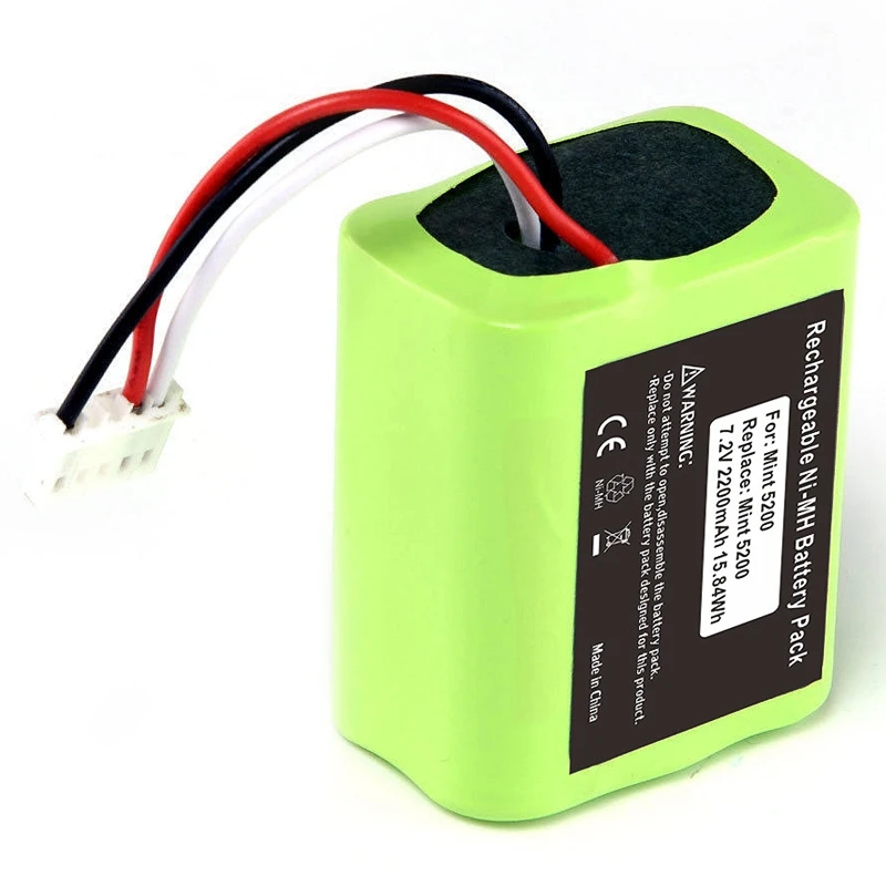 Сменный аккумулятор 7 2 в 2200 мАч совместимый с Irobot Braava 320/321 и Mint 4200/4205|Запчасти для