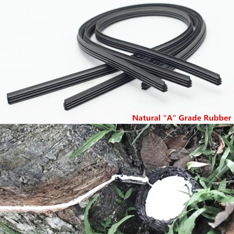 Горячие автомобильные стеклоочистительные полосы с мягкой вставкой резиновые