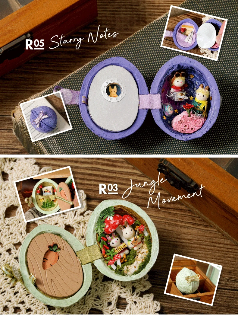 Коробка театр миниатюрная мебель для кукольного дома игрушка DIY миниатюрная кукла домашняя мебель светодиодные игрушки для детей подарок на день рождения V5