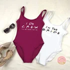 Новые Сексуальные Купальники для друзей I Do Crew 2021, купальный костюм пуш-ап для пляжа, девичника, цельный купальный костюм, пляжная одежда на заказ, женский купальник