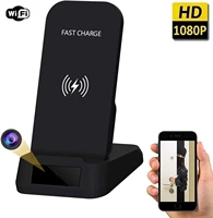 1080p hd wifi mini camera wireless charger camera indoor security camera invisible lens night vision motion detection camera