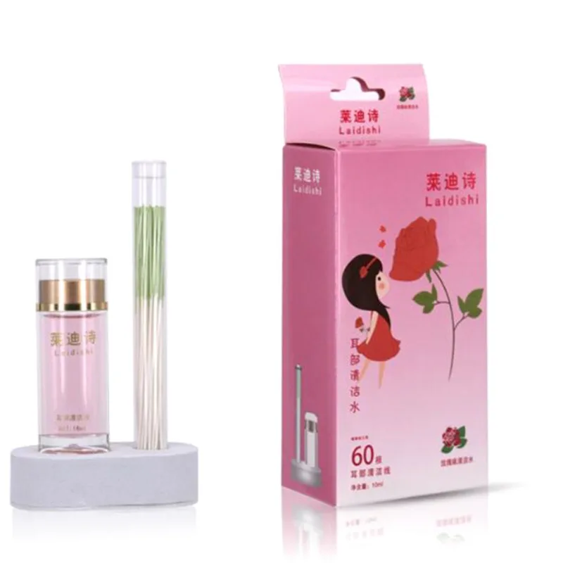 Средство для чистки ушей с ароматом мяты устройство проколов набор нитей