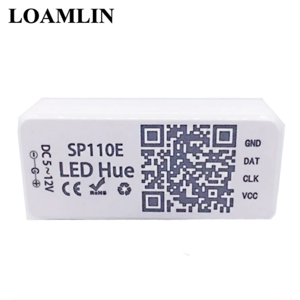 Bluetooth Контроллер SP110E WS2811 WS2812B WS2812 диммер SK6812 RGB RGBW APA102 WS2801 Пиксельная Светодиодная