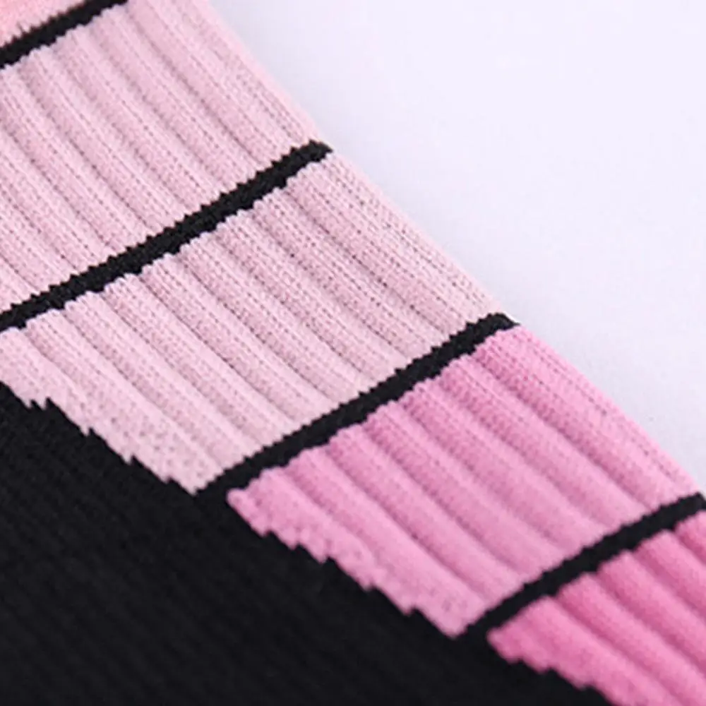 

1 Pair Men Women Sport Compression Shin Support Sleeve Stretch Socks Pink