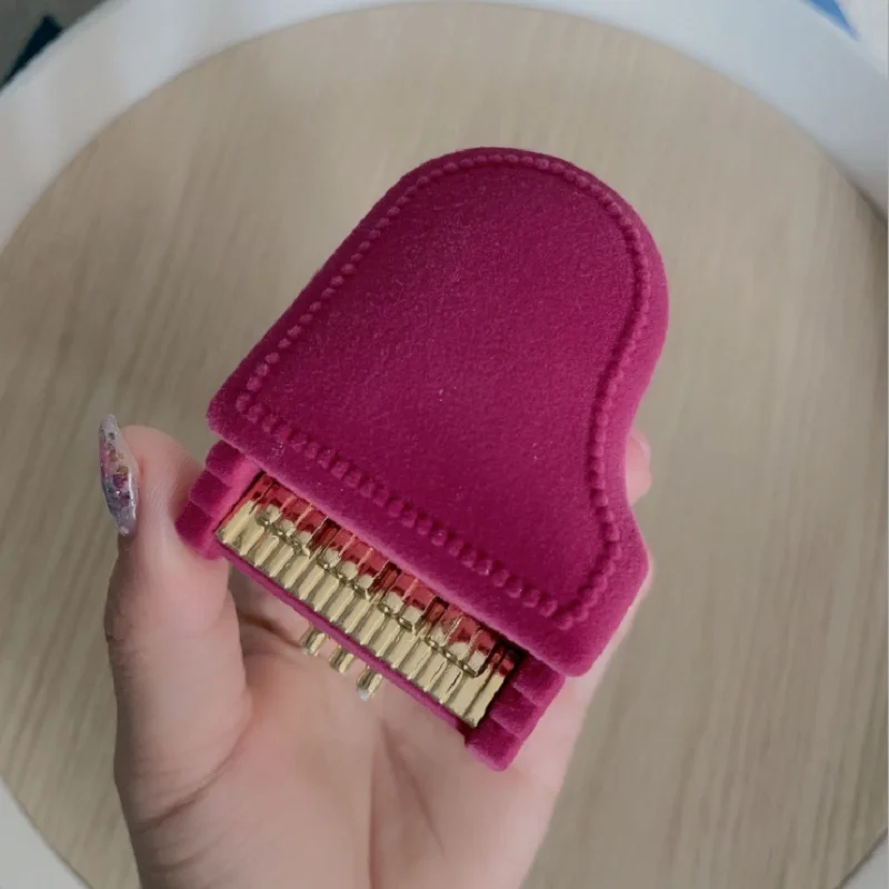 

Piano Elegant Classical Music Style Jewelry Box Cute Cartoon Ring Necklace Earring Stud Box