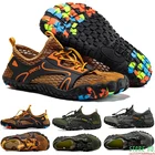 Эластичная быстросохнущая акваобувь размера плюс, нескользящая Водная обувь для женщин, Мужская дышащая обувь, пляжные кроссовки для серфинга