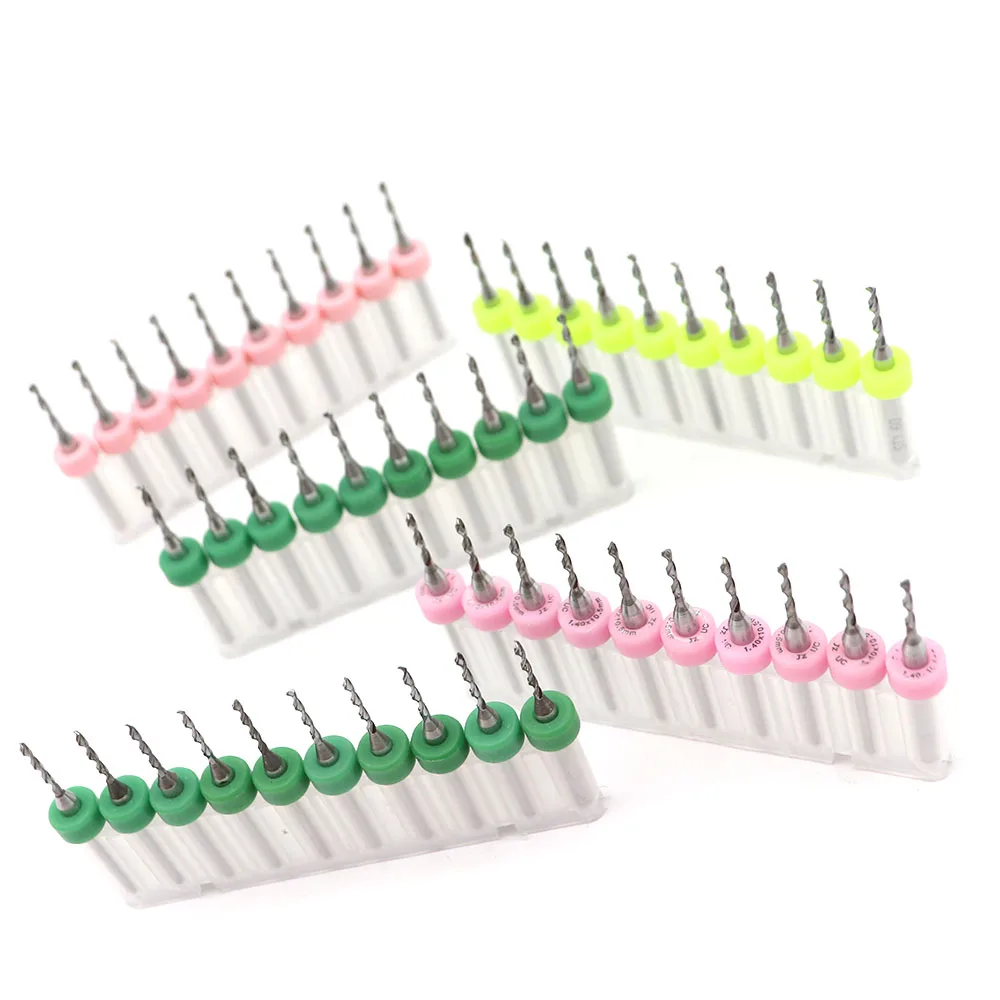 1 05 мм до 2 0 10 шт./компл. вольфрамовое сверло PCB для ЧПУ micro mini|Сверла| |