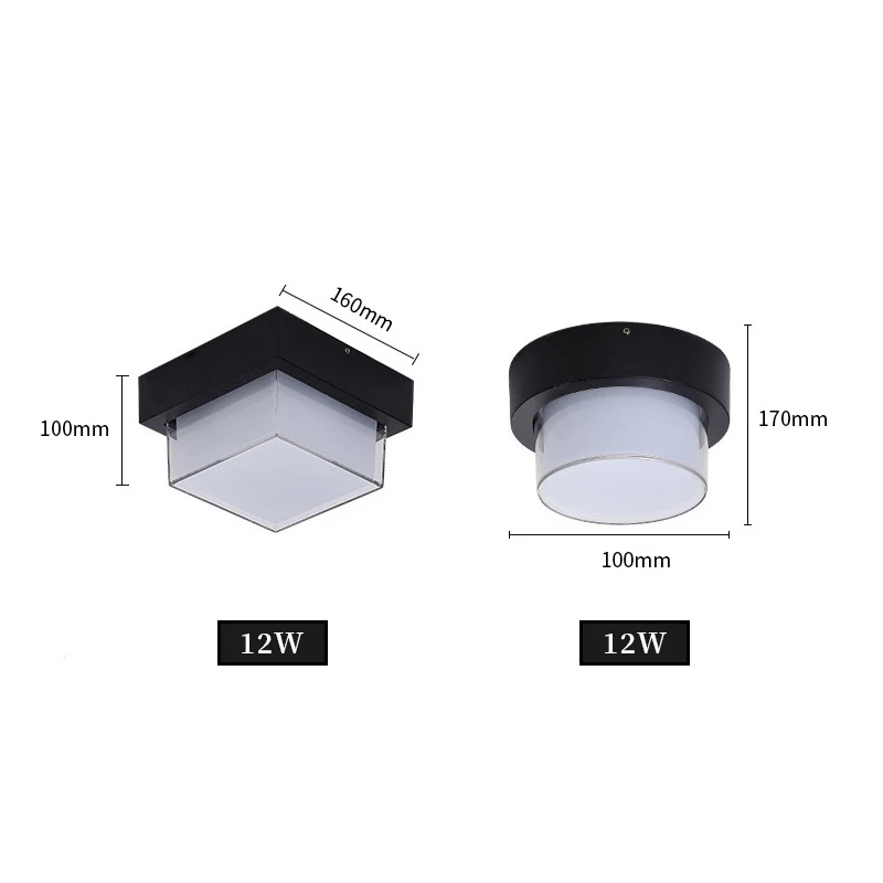 Современные светодиодный настенные лампы водонепроницаемый светильник для