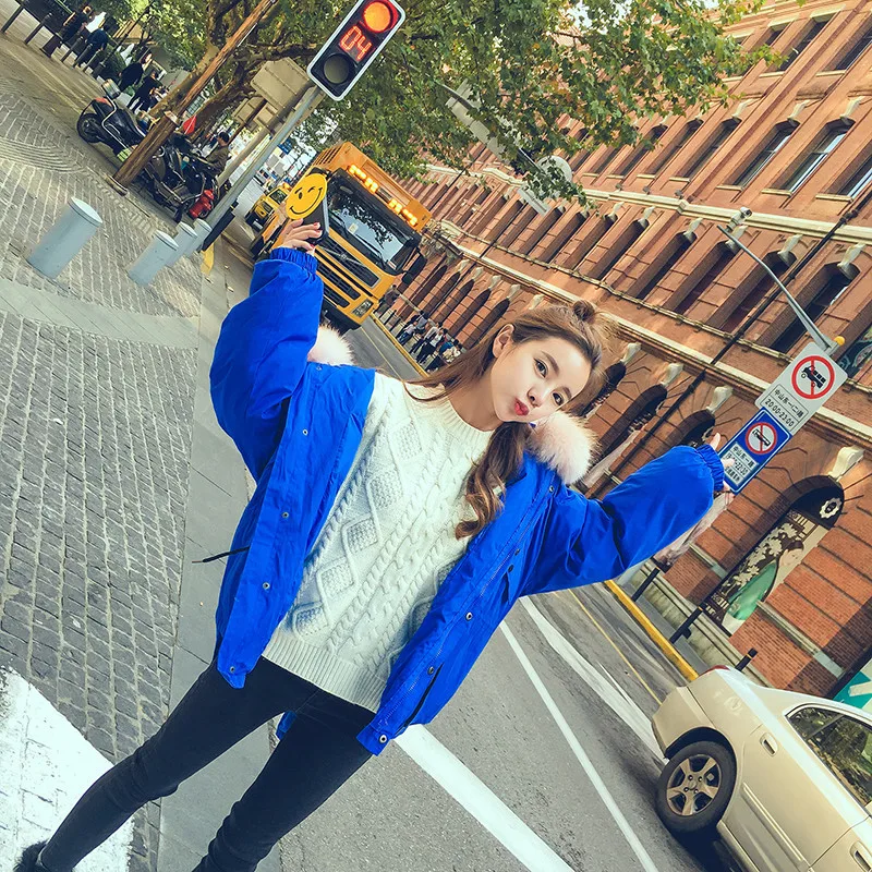 Женские зимние парки 2020 плотное зимнее пальто с меховым воротником женские