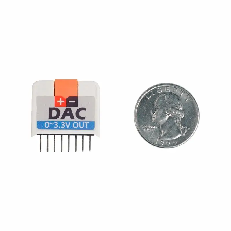 M5StickC ESP32Mini IoT макетная плата совместимый DAC HAT (MCP4725) MCP4725 для модуля