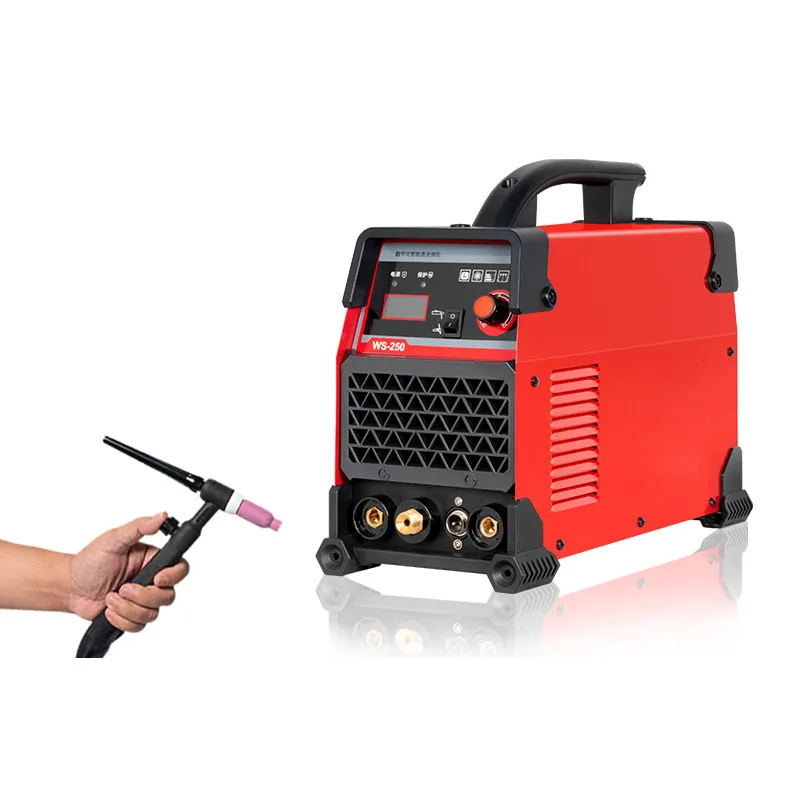 WS-200 сварочный аппарат Tig 220V Power 200A Arc 2 в 1 импульсная Бытовая небольшая аргоновая