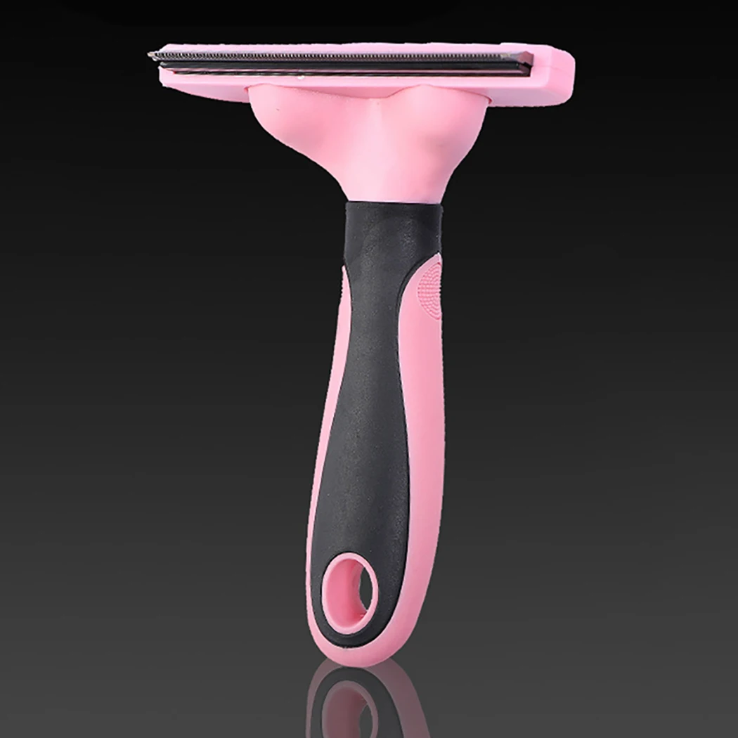

Pet Deshedding Brush Stainless Steel Dog Grooming Brush Slicker Brush for Cats Pet Hair Comb for Cat Dog Grooming Supplies