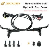 zoom hb875 mtb hydraulic brakes set for bicycle disc brake system with mountain bike rotor 160mm caliper kit cycling 7501550mm