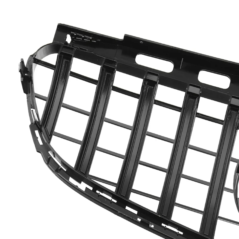 

MagicKit FOR MERCEDES E-CLASS W212 13-16 FRONT GRILLE GLOSS BLACK PANAMERICANA GT STYLE