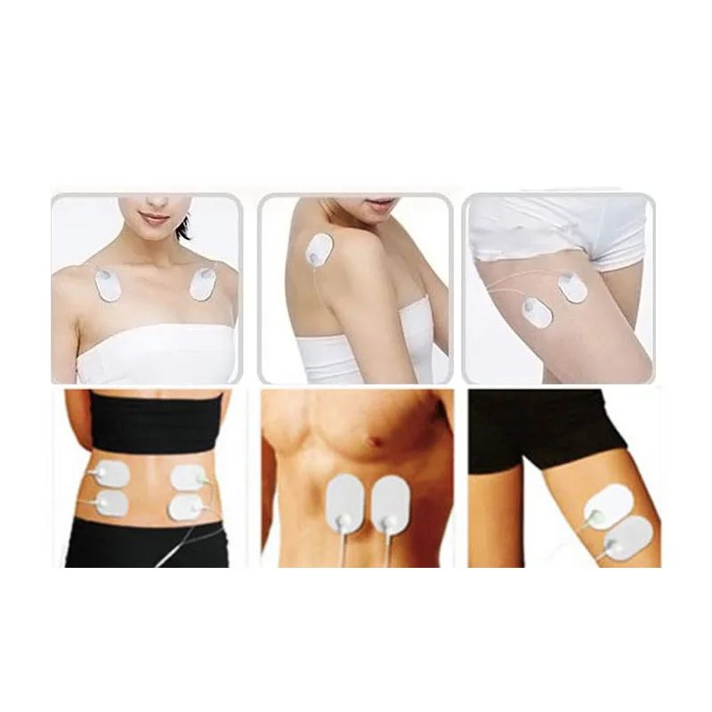 

50Pcs/Lot Electrode Self Adhesive Pads for Nerve Muscle Stimulator,Slimming Massager TENS Acupuncture Pulse Electric Massager