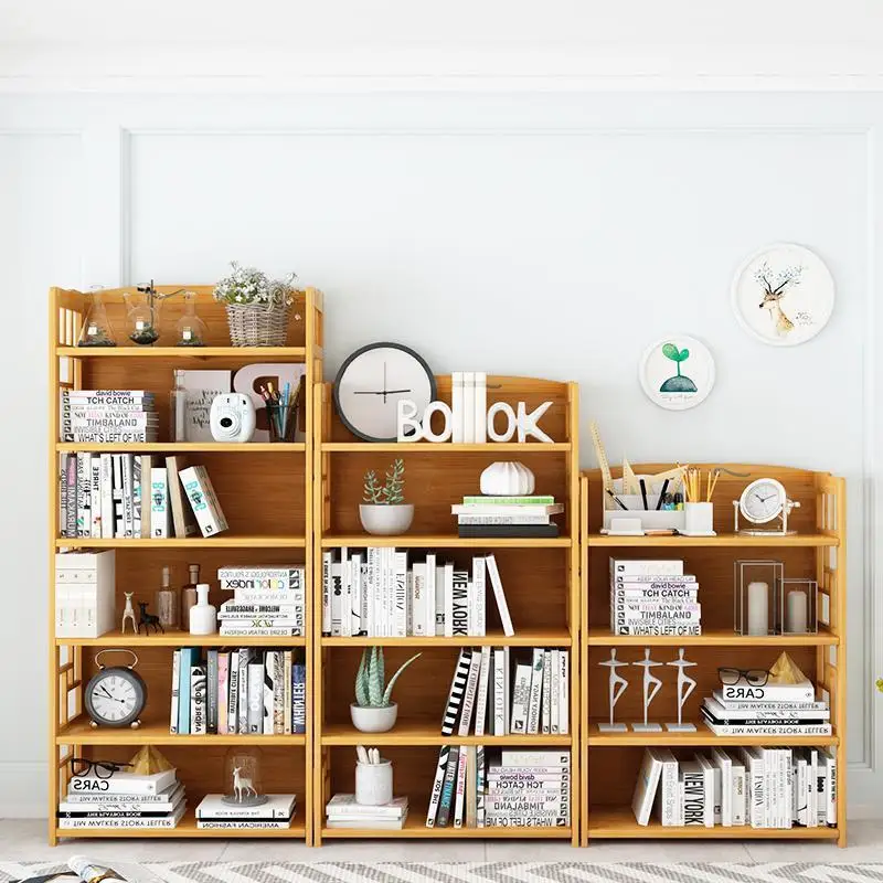 

Decor Meuble Rangement Oficina Bois Wall Shelf Librero Cabinet Dekorasyon Decoration Libreria Retro Bookcase Book Case Rack