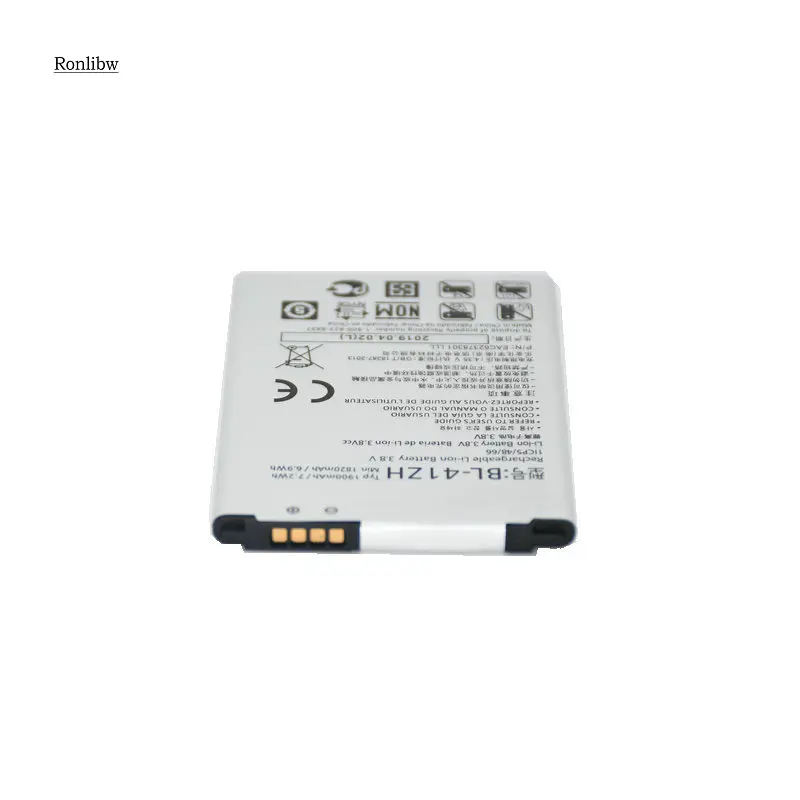 Ronlibw 1900 мА/ч, BL-41ZH батарея для LG Leon H340 H345 MS345 H343 Risio C40 L50 D213N TRIBUTE 2 LS665 leon h324 Чехол для мобильного телефона