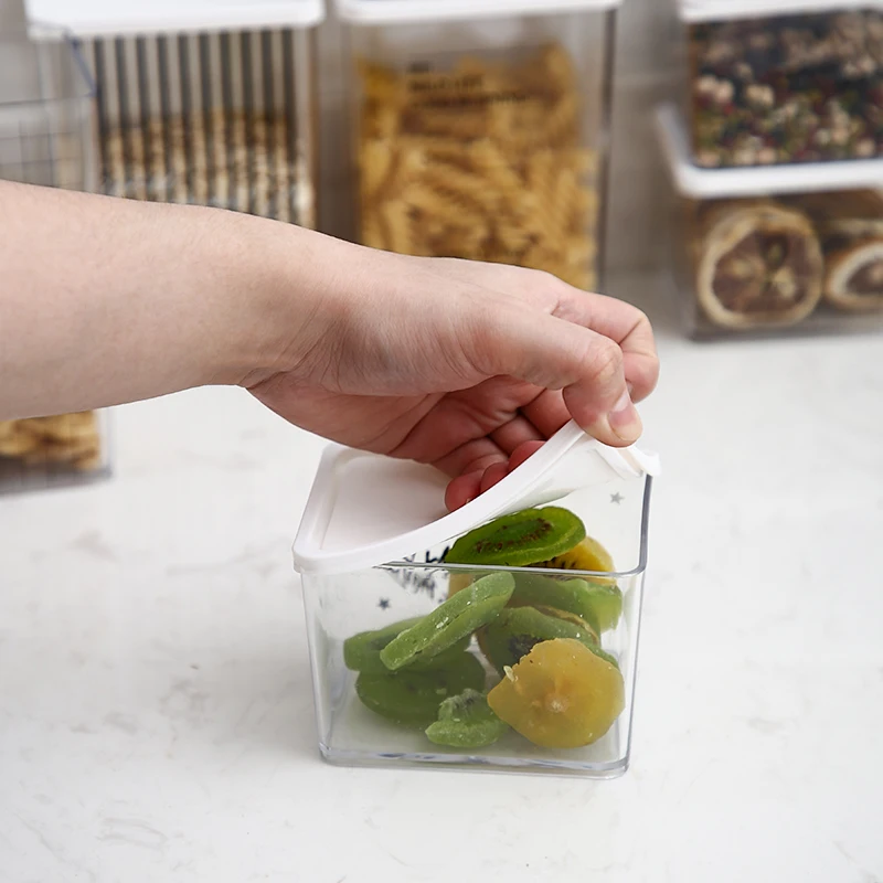 Прозрачная акриловая коробка для хранения высококачественный пищевой порошок