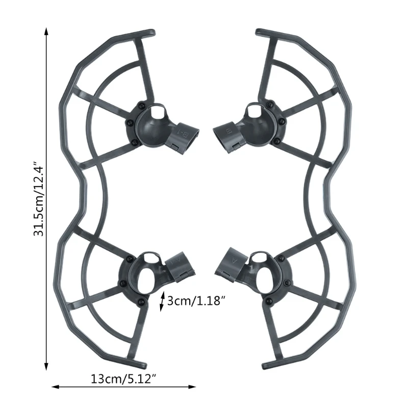 

Left Right Propeller Guard Props Protectors for FPV Combo Drone T21A