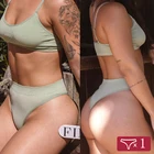 Женские бесшовные трусики с низкой посадкой, большие размеры S-XL