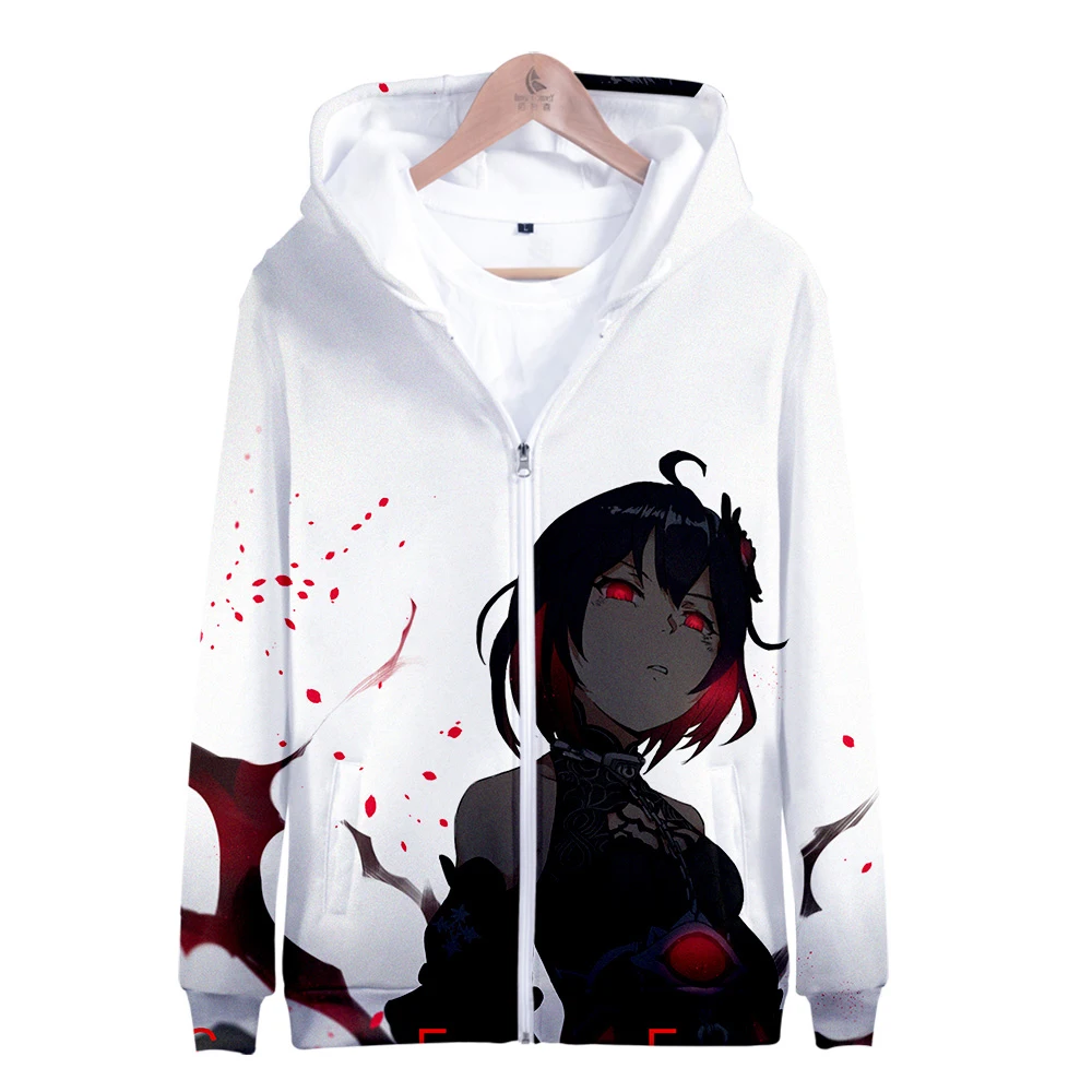 Honkai Impact 3 hoodies sweatshirt autumn and winter Zipper Leisure Print Novelty Top Luxury Harajuku | Мужская одежда