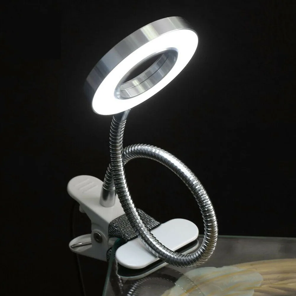 Зажим-клипса Портативный Гибкий без излучения защита глаз изучение USB мерцания