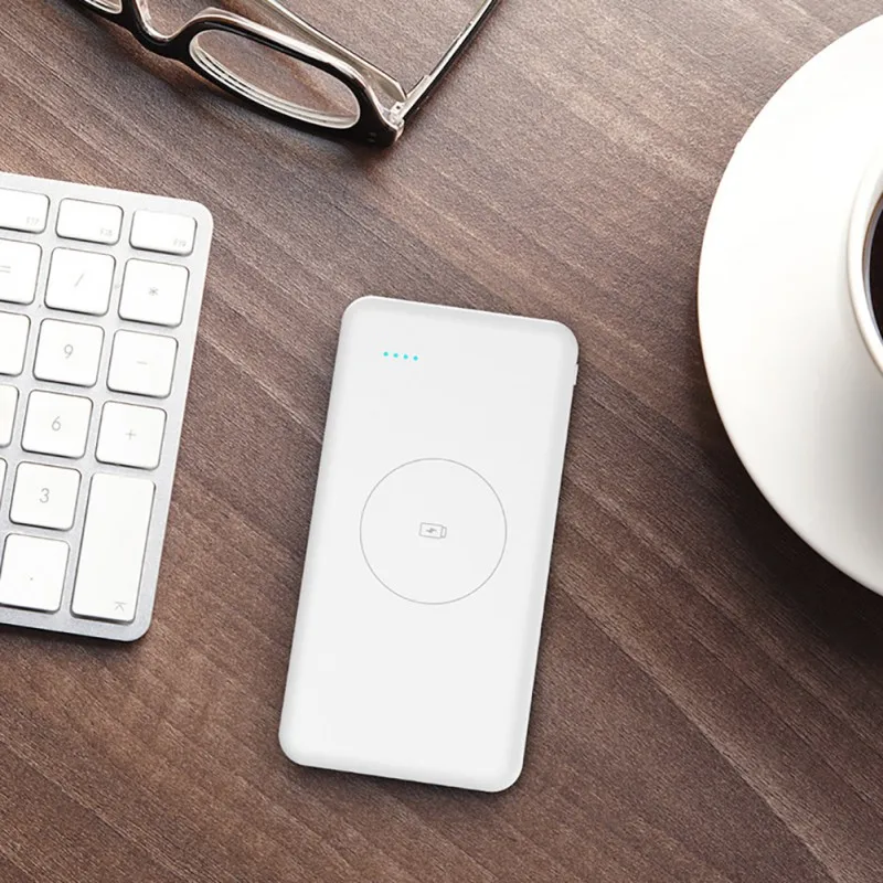 

Wireless Power Bank 10000mAh/20000mAh Dual USB LED Display Wireless Charging Bank Battery