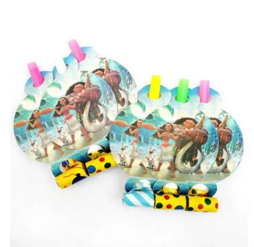 Моана тема мультфильм вечерние посуда чашка соломенная тарелка салфетки