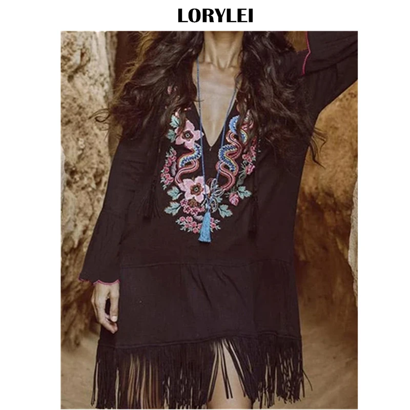 2020 сексуальное бикини накидка богемное вышитое бахромой с глубоким v образным