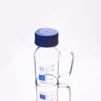 reagent bottlewith blue screw coverborosilicate glass handlecapacity 150mlgraduation sample vials plastic lid