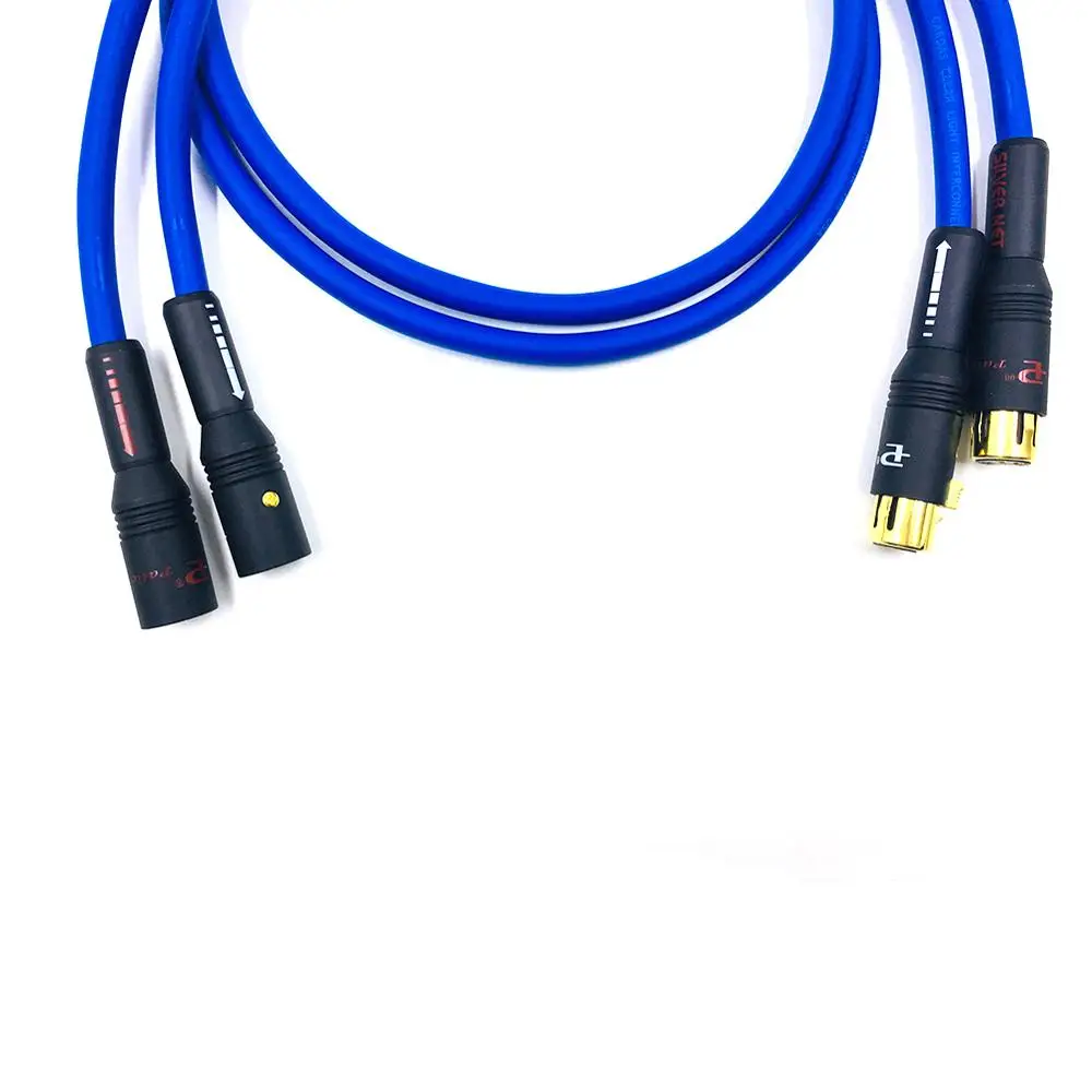 Высококачественный аудиокабель Colleimage Hifi 2XLR кабель HIFI XLR штырь-гнездо |