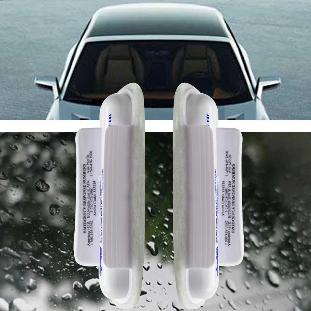 

1 Pc Universal Anti Rain Car Windshield Wipers Blue Soft Absorbent Wash Cloth Car Windshield Glass Water Rain Repellent