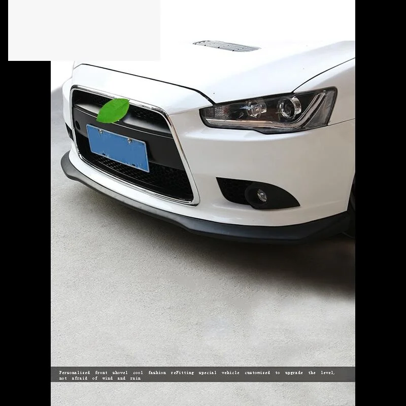 Protector Voiture Accessori Front Bumper Lip Spoiler Auto Sticker Car Decoration Styling Moulding Old FOR Mitsubishi Lancer-ex | Автомобили