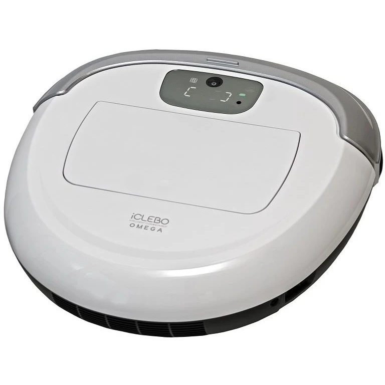 Пылесос робот iClebo Omega 53Вт белый/серебристый|Пылесосы| |