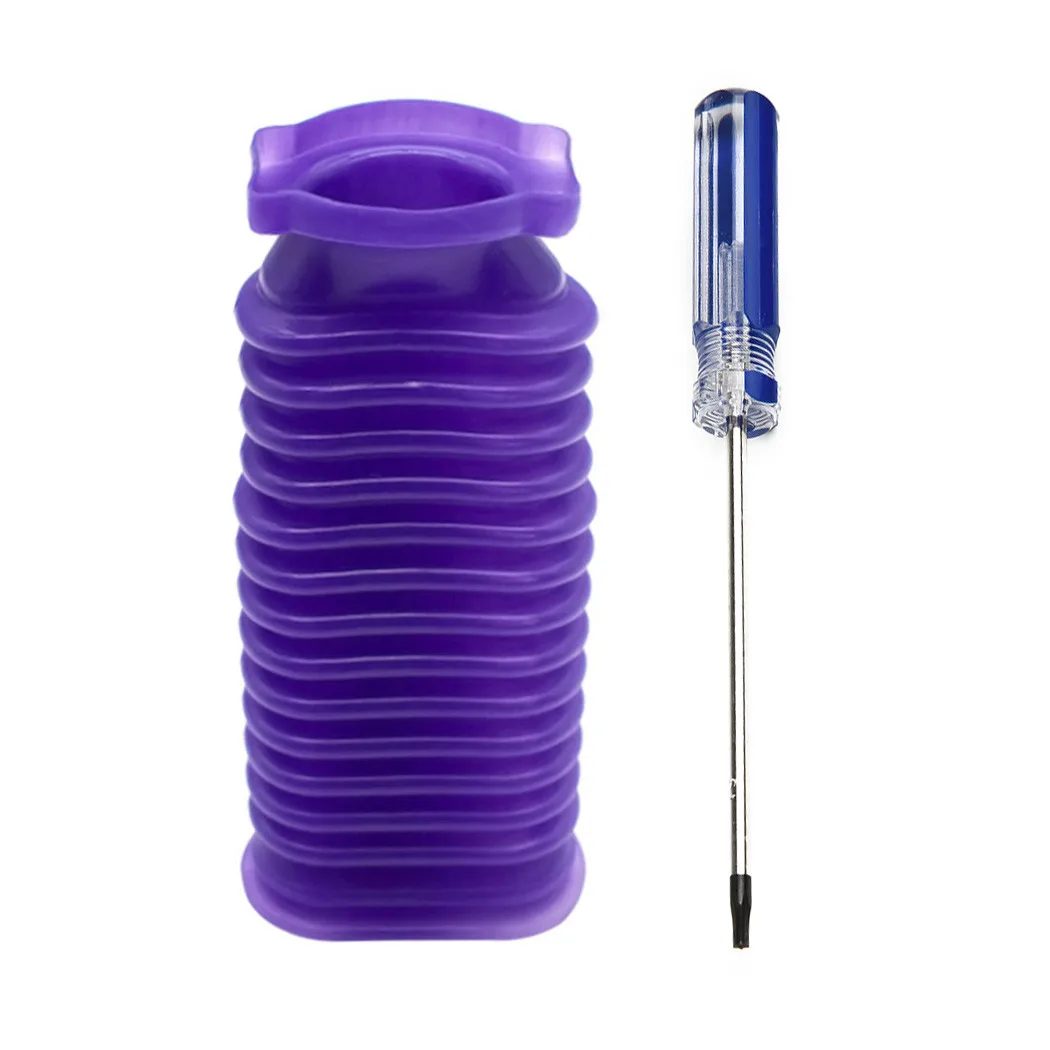 

Brand New Soft Velvet Roller Suction Nozzle Purple Hose For Dyson V6 V7 V8 V10 V11 DC74 Soft Velvet Roller Suction Purple Hose