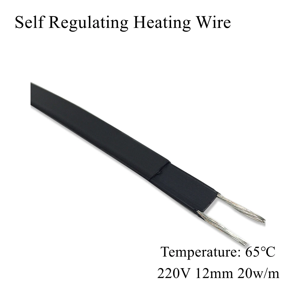 Саморегулирующийся нагревательный провод 220 В 12 мм|heater cable|cable electricwire heater |