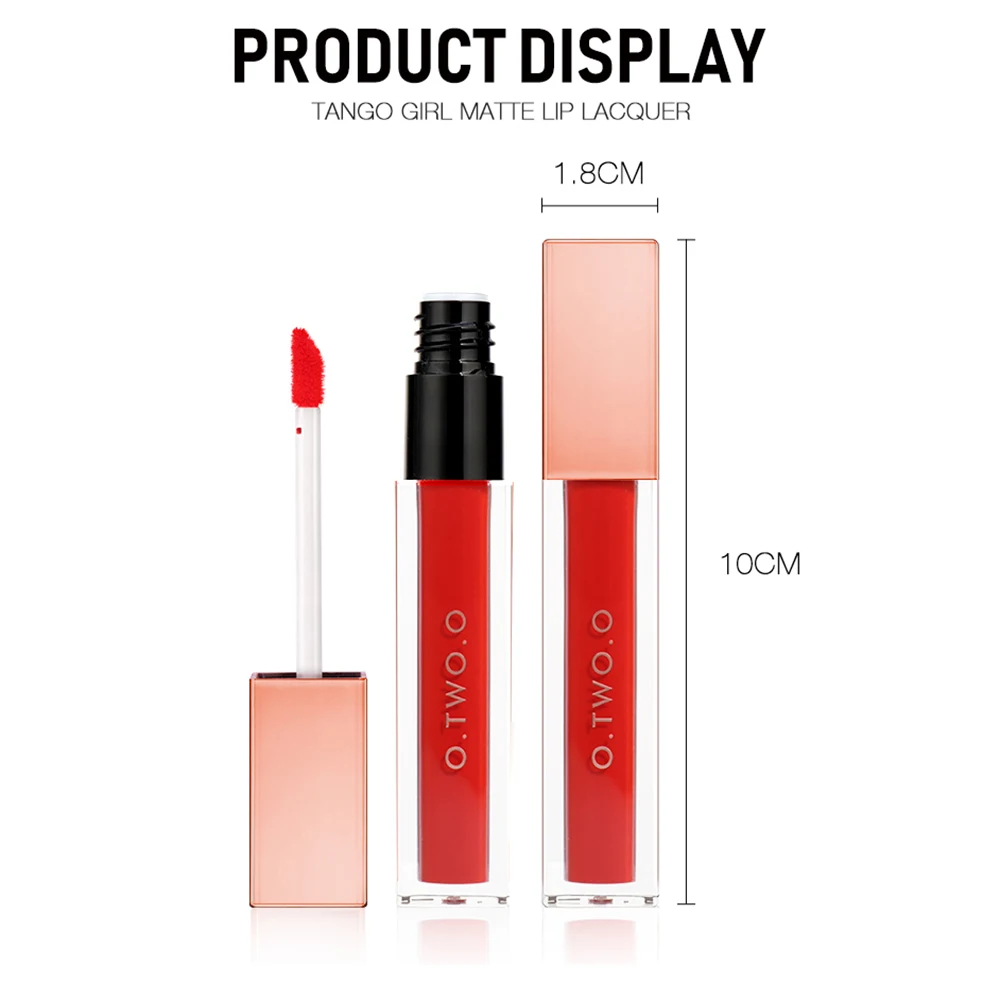 

Velvety Matte Lipstick Long Lasting Nonstick Cup Not Fade Makeup Cosmetics Lipsticks For Girl Women Velvety Matte Lipstick