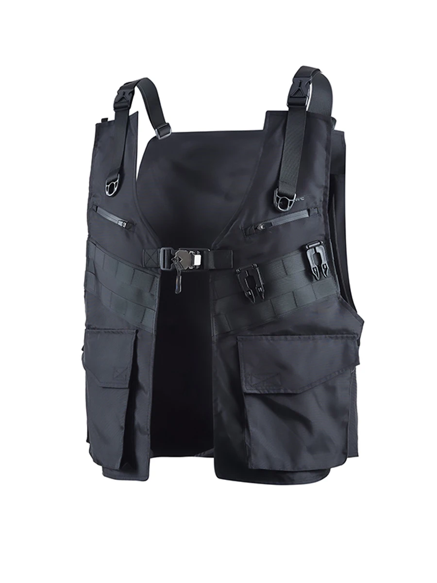 Тактический жилет catsstac с передними карманами molly уличная одежда теквир techwear ninjawear