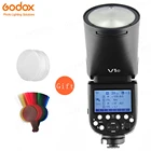 Вспышка Godox V1 V1C V1N V1S V1F V1O TTL 18000s HSS литиевая батарея Speedlite вспышка для Canon Nikon Sony Fuji Olympus