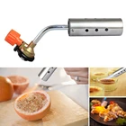 Портативная металлическая сварочная газовая мини-горелка, регулируемая кассета, огнемет, наружный кемпинг, барбекю, приготовление пищи, зажигалка для нагрева, пайка