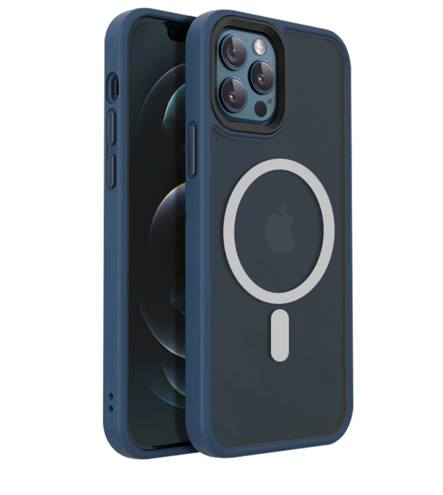 

Для i13, 12 Pro max, mini, MagSafe, Беспроводная зарядка, Противоударная, комплексная защита, PC, TPU, mate