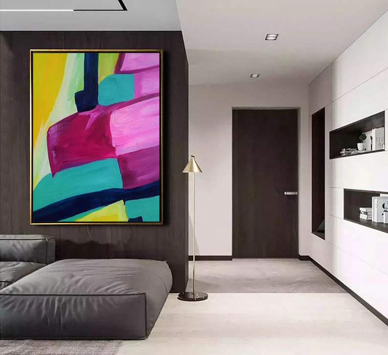 Goede Abstract Schilderij Schilderij Oversize Schilderen Textuur Schilderij Grote Muur Kunst Op Canvas Muur Foto 'S Voor Woonkamer Olie Art