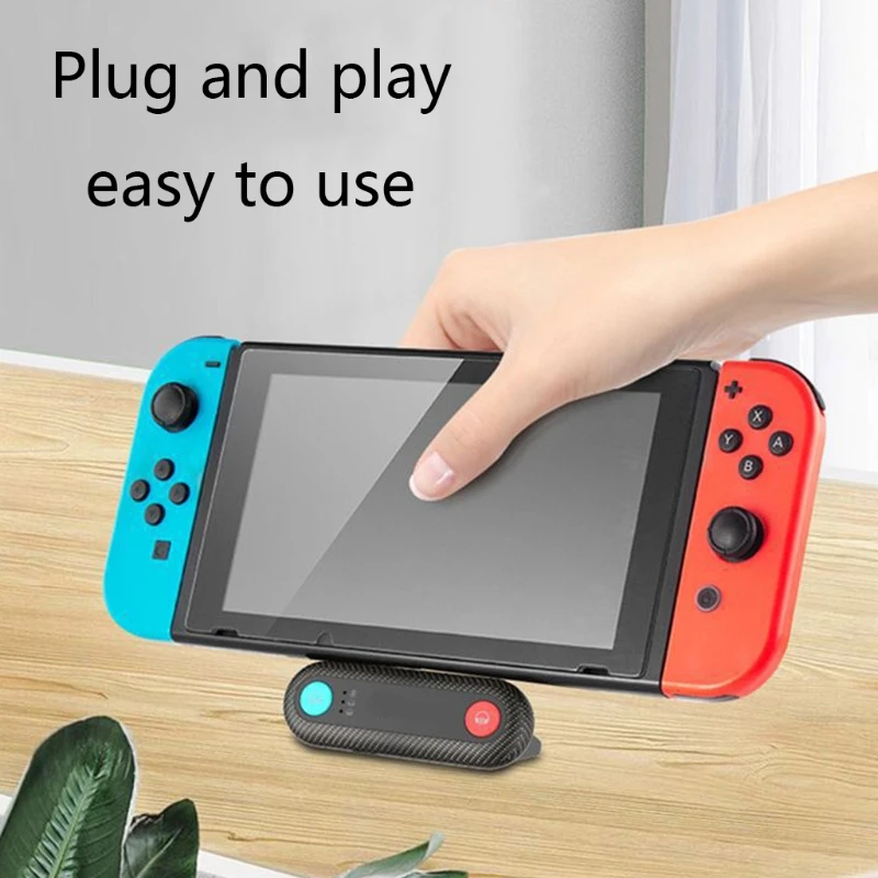 

Bluetooth Adapter USB Type-C Audio Base Holder Converter Supports Headset Connection For NS Switch/Switch Lite/PS4
