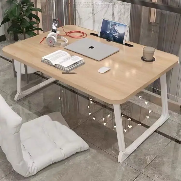 

On Bed Small Table Simple Home Student Dormitory Upper Writing Desk Bedroom Bay Window Table Dining Lazy Desk