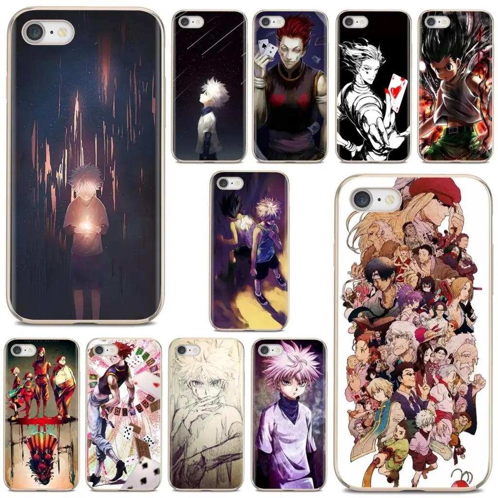 

Soft Case For iPhone iPod Touch 11 12 Pro 4 4S 5 5S SE 5C 6 6S 7 8 X XR XS Plus Max 2020 Hunter X Hunter Kurapika Killua Zoldyck