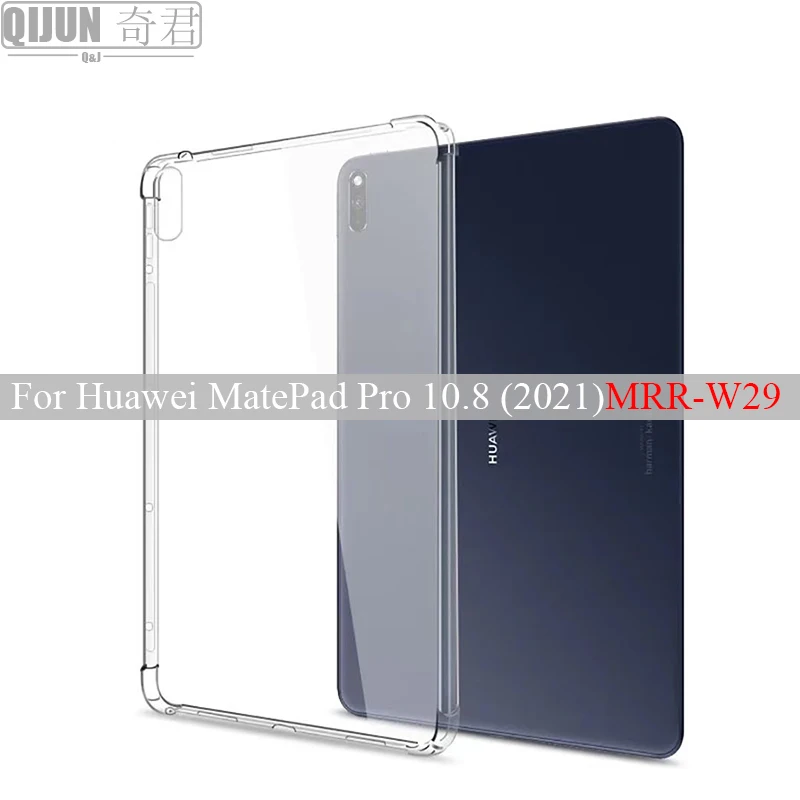 

Tablet case for Huawei MatePad Pro 10.8" 2021 New Silicone soft shell TPU Airbag cover Transparent protection capa for MRR-W29