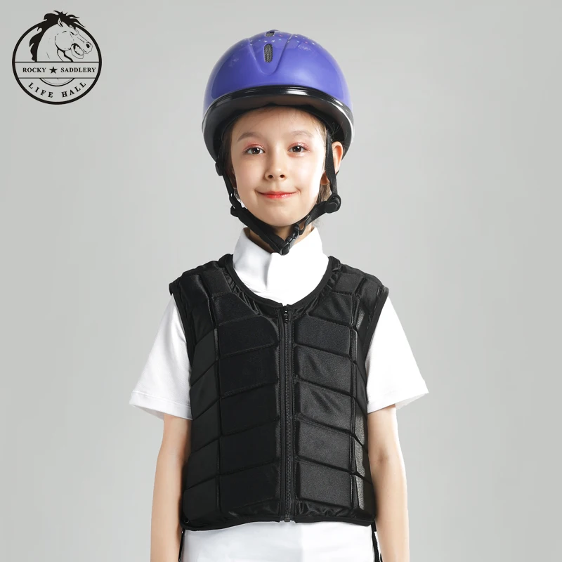 Жилет для верховой езды, Детская уличная Защитная жилетка для верховой езды для мальчиков и девочек, защитное оборудование для верховой езд... от AliExpress RU&CIS NEW