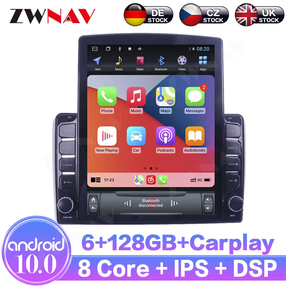 

6+128GB Android10 For Lada Granta 2017 2018 IPS Touch Screen Receiver Car Multimedia Radio Player Car GPS Navigation DSP Carplay